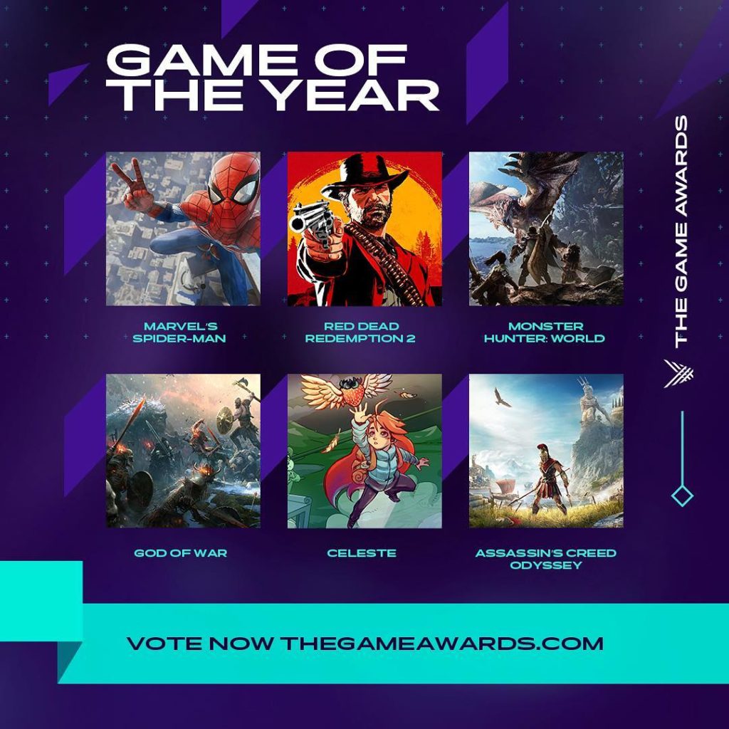 God of War é o jogo do ano no The Game Awards 2018; confira todos os  vencedores